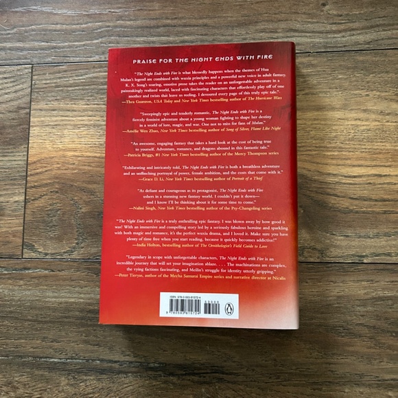 The Night Ends With Fire by K.X. Song - special edition - Picture 3 of 5